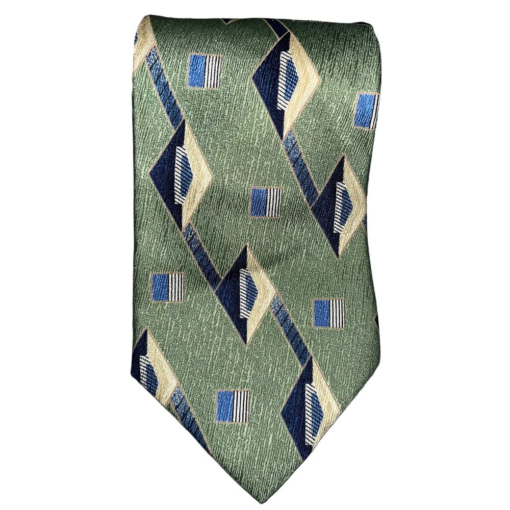 L’Atelier Men’s 100% Imported Silk From Italy Made In The USA Neck Tie